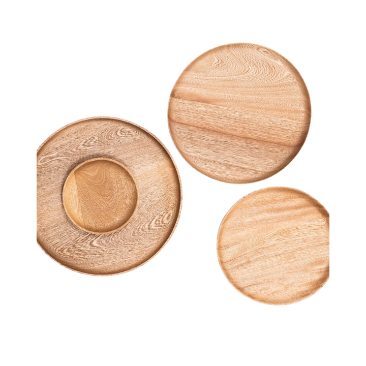 Rosa Morada Wood Serving Platter