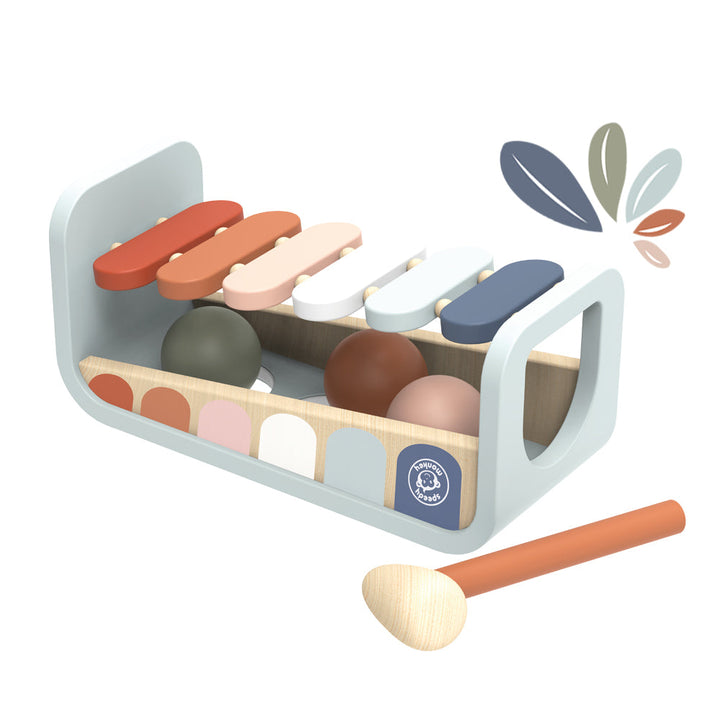 FSC-Certified Natural Wood Toy Bench