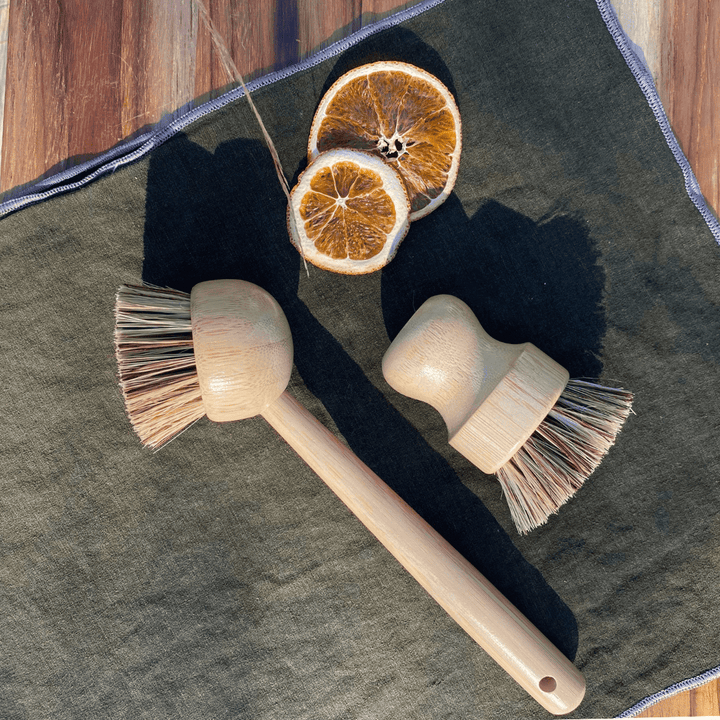 Biodegradable Bamboo &amp; Palm Fiber Dish Brush