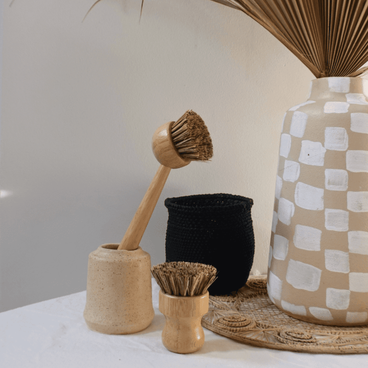 Biodegradable Bamboo &amp; Palm Fiber Dish Brush