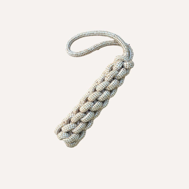 Handcrafted Organic Hemp Rope Dog Tug Toy