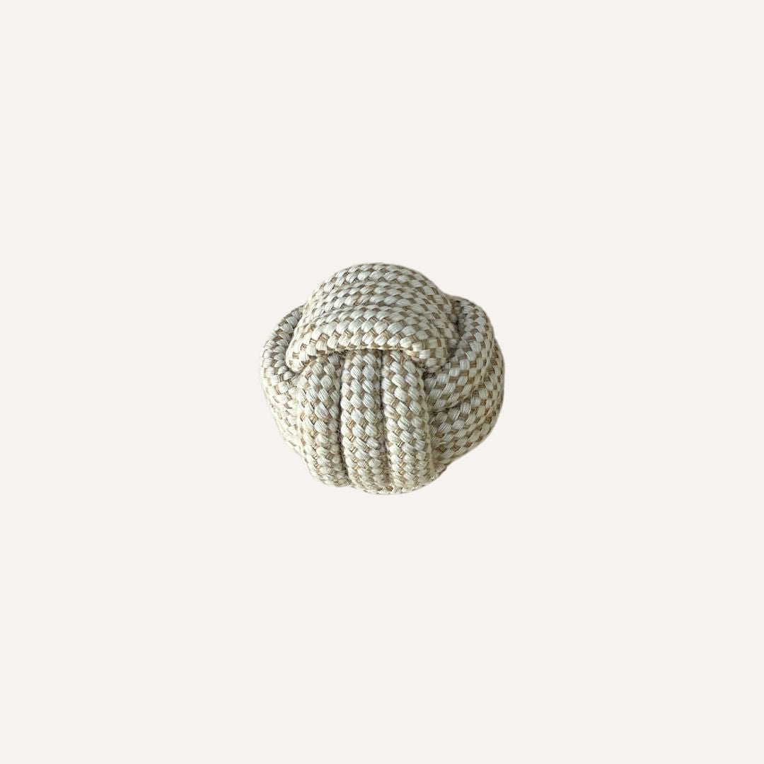 Organic Hemp Rope Ball Pet Toy