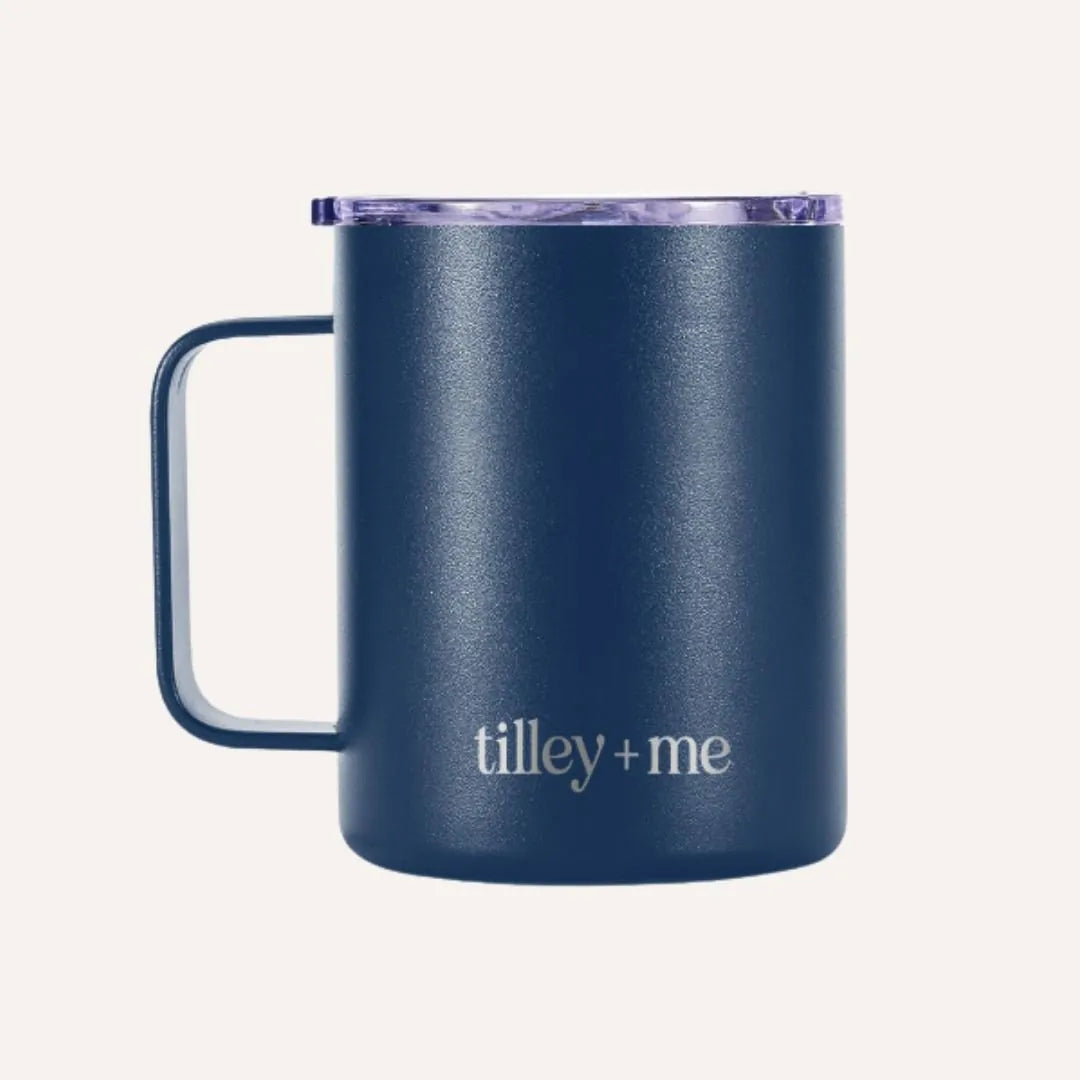 Insulated Camping Mug With Handle