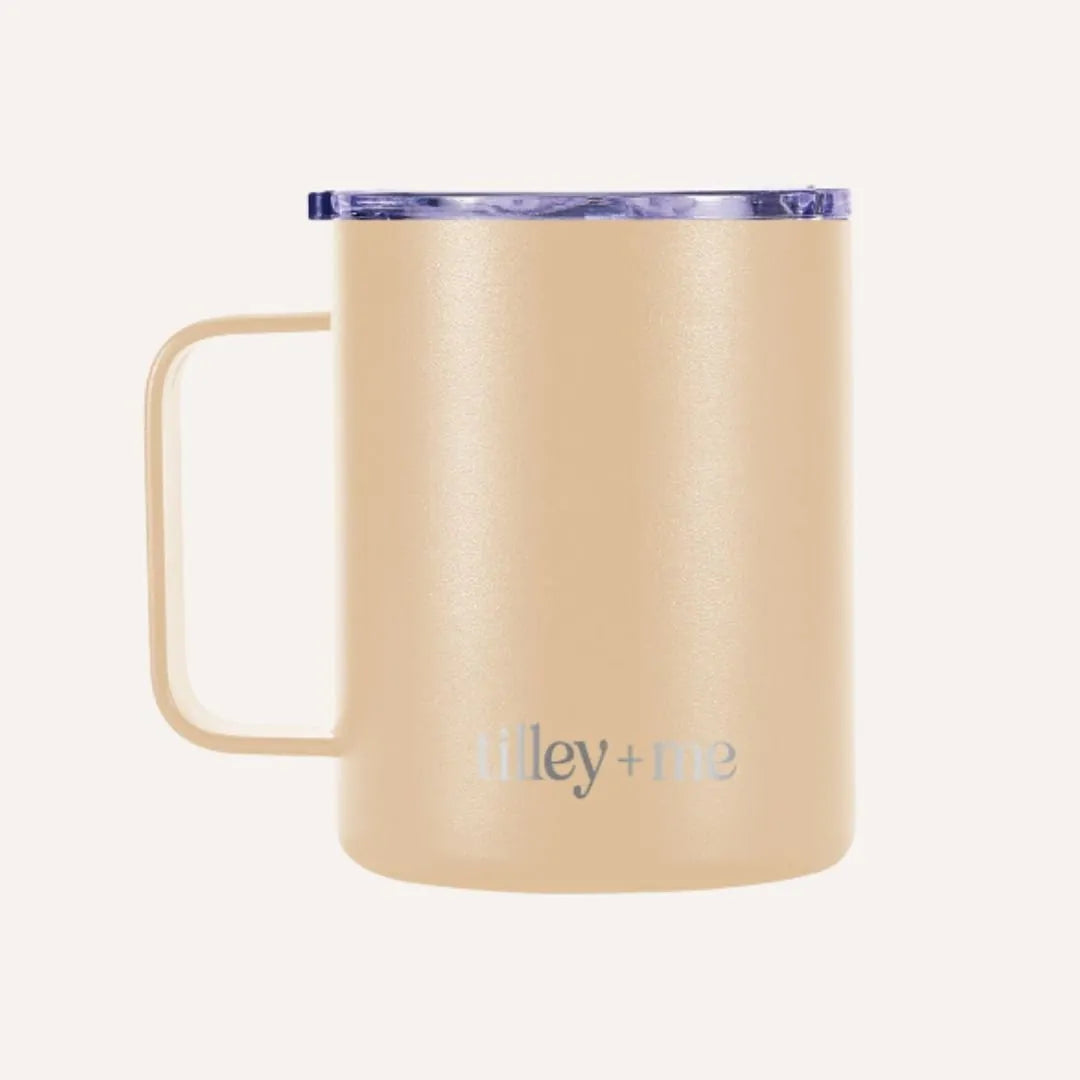 Insulated Camping Mug With Handle