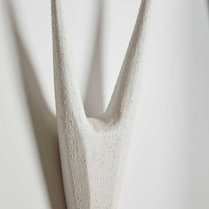 Upcycled Hand-Carved Blue Gum Wood Antelope Decor