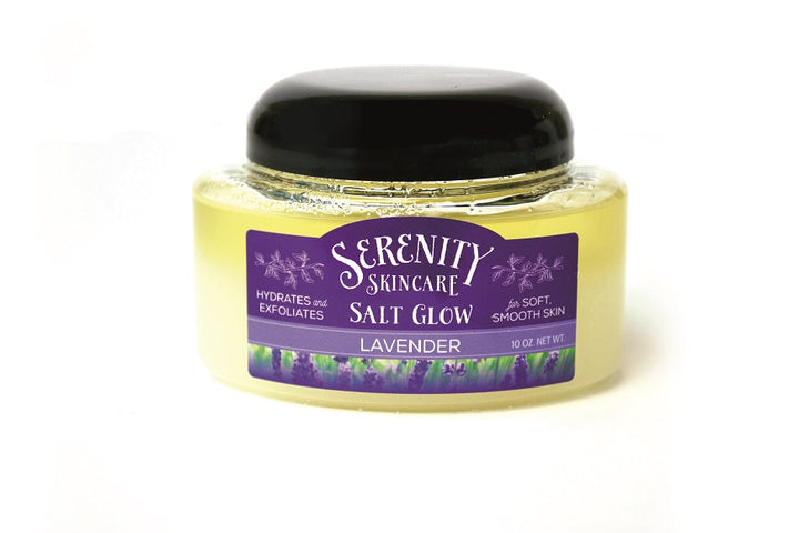 Handcrafted Lavender Sea Salt Exfoliating Body Scrub