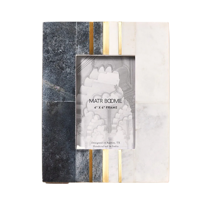 Sammita Carved Marble Picture Frame