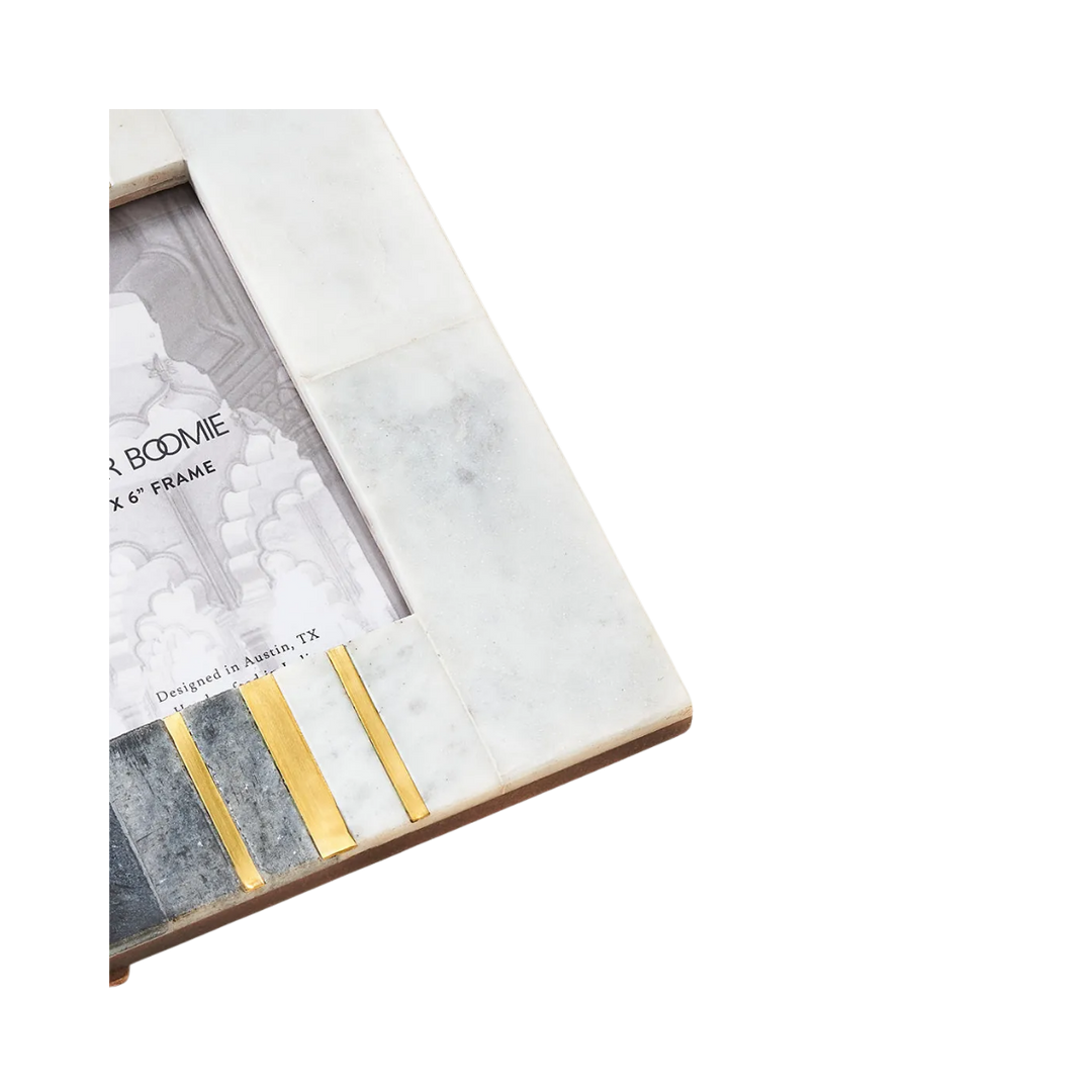 Sammita Carved Marble Picture Frame