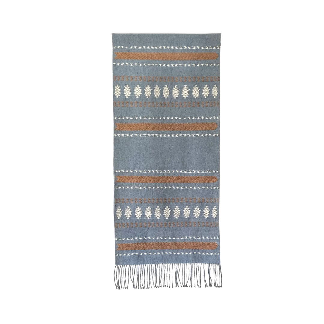 San Rafael Upcycled Denim Table Runner