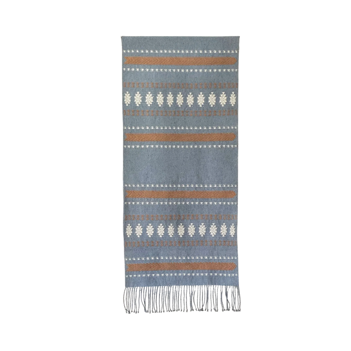 San Rafael Upcycled Denim Table Runner