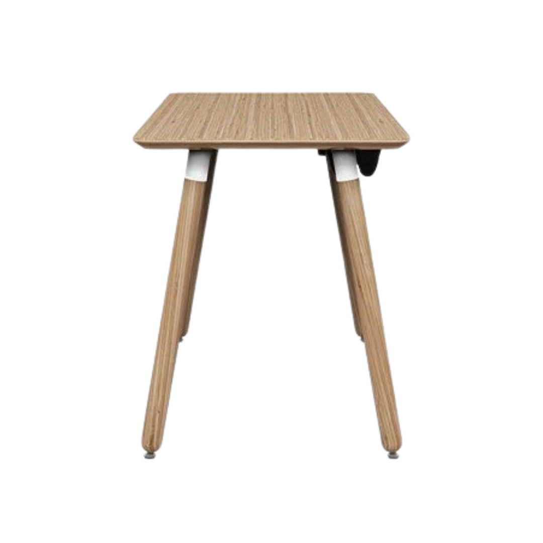 Bamboo and Laminate Office Desk