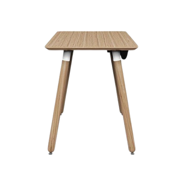Bamboo and Laminate Office Desk