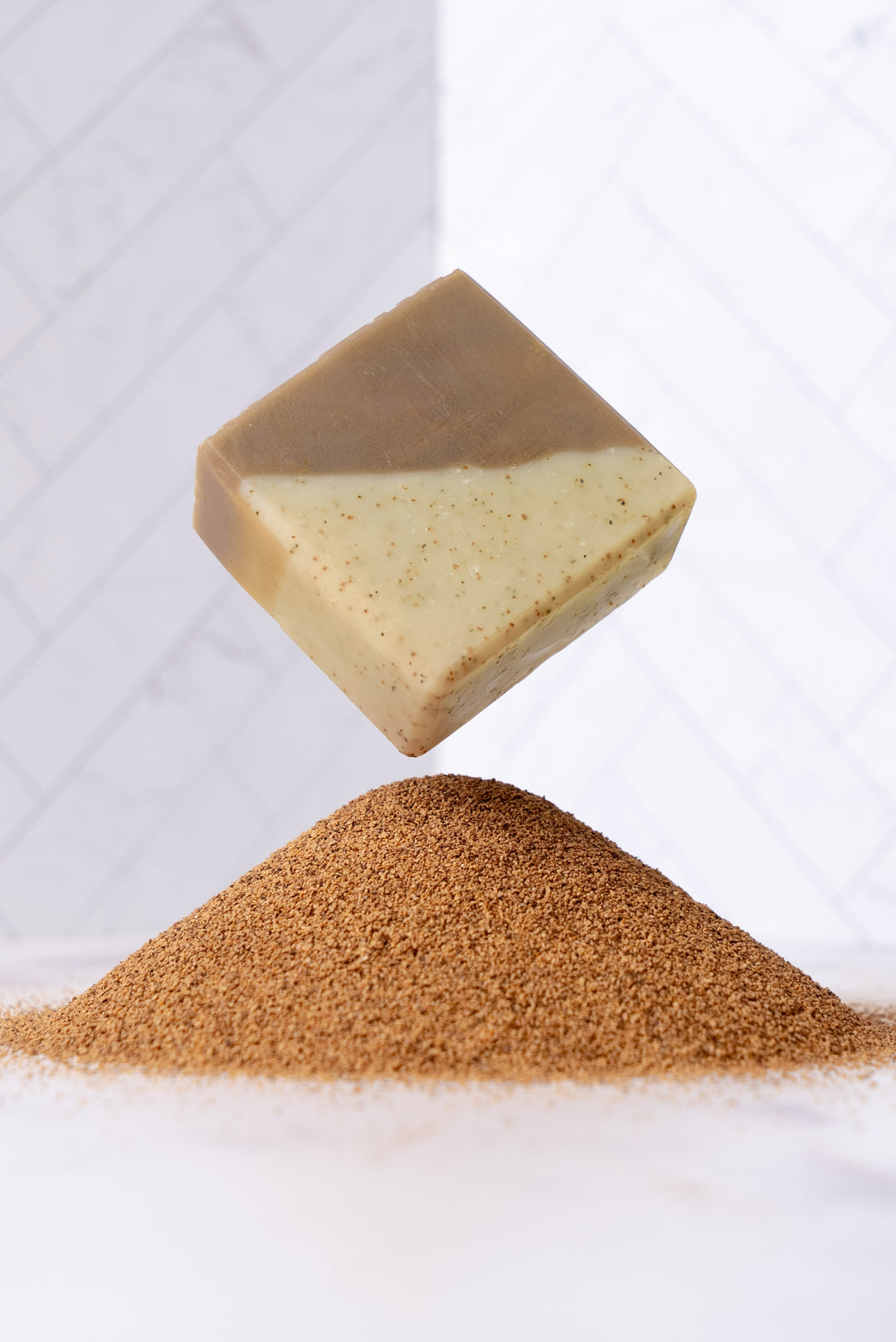 Handcrafted Sandalwood Patchouli Cold-Process Bar Soap