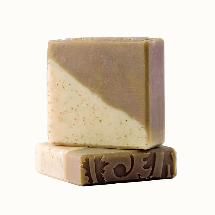 Handcrafted Sandalwood Patchouli Cold-Process Bar Soap