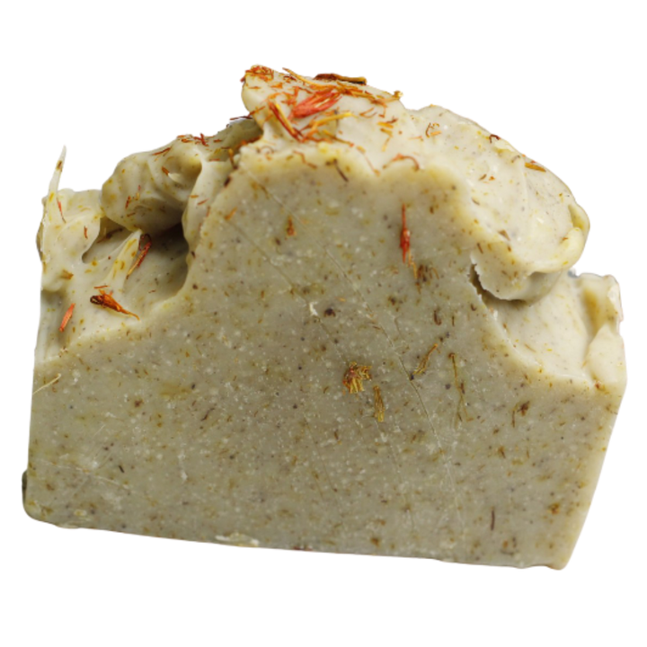Handcrafted Sandalwood Citrus Clay &amp; Yogurt Bar Soap