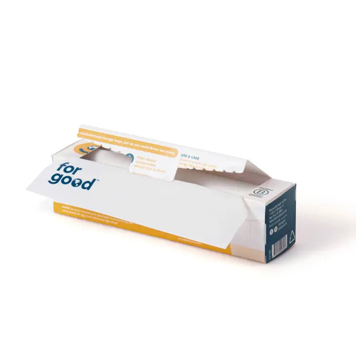 Compostable Plant-Based Food Storage Bags, 25 Ct.