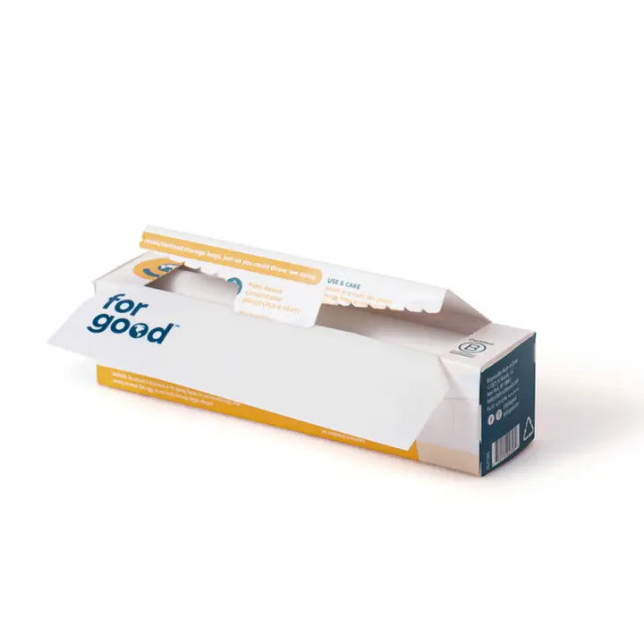 Compostable Plant-Based Food Storage Bags, 25 Ct.