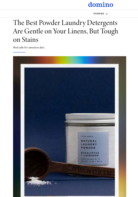 Handcrafted Organic Laundry Powder, Eucalyptus Lavender, 17 oz.