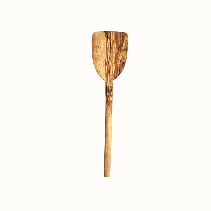 Handcrafted Olive Wood Kitchen Spatula, 13" x 3.5"