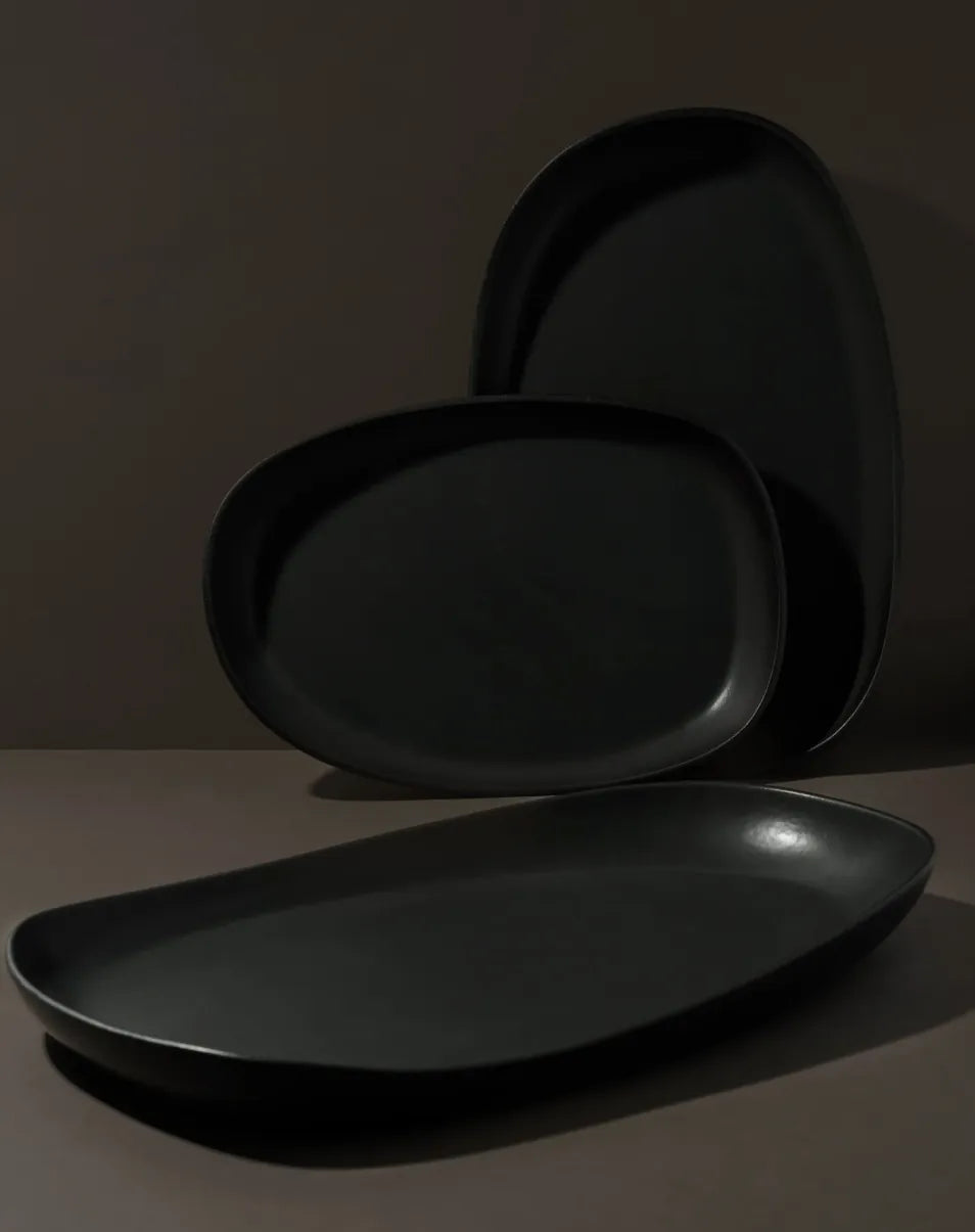 Stoneware Rectangle Serving Platter
