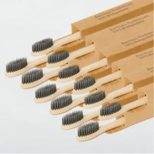 Bamboo Charcoal Bristle Toothbrush