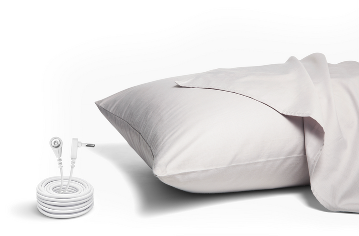 Organic Silver Fiber Grounding Pillowcase, 400TC