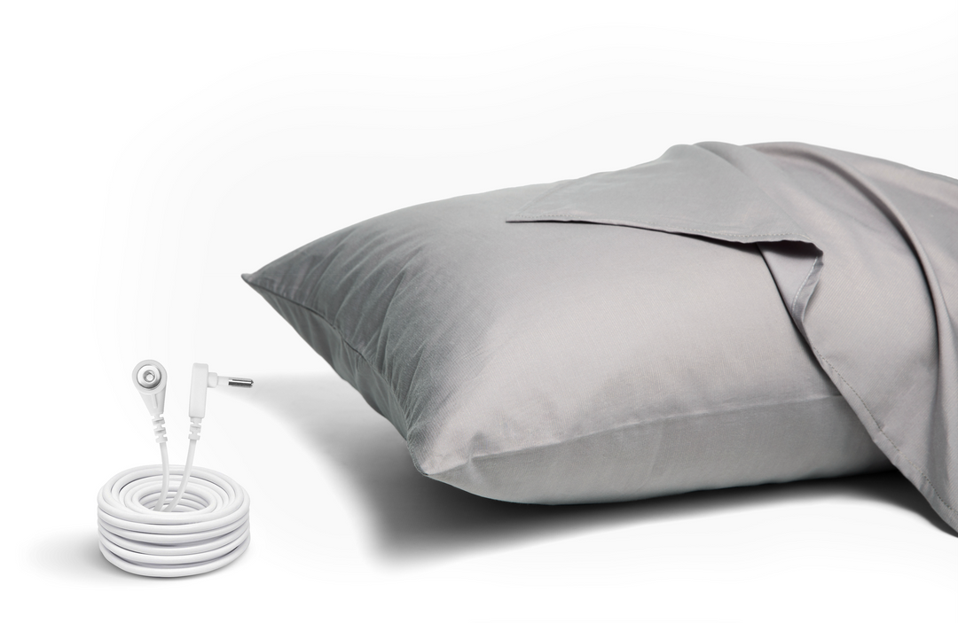 Organic Silver Fiber Grounding Pillowcase, 400TC