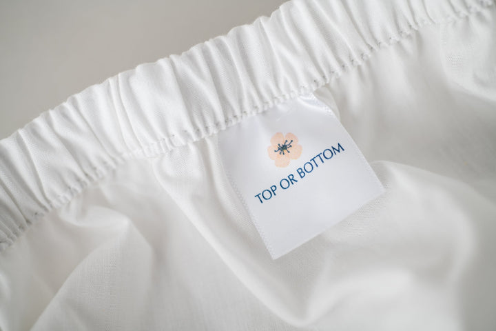 Organic Cotton Baby Crib Sheet, Breathable &amp; Soft