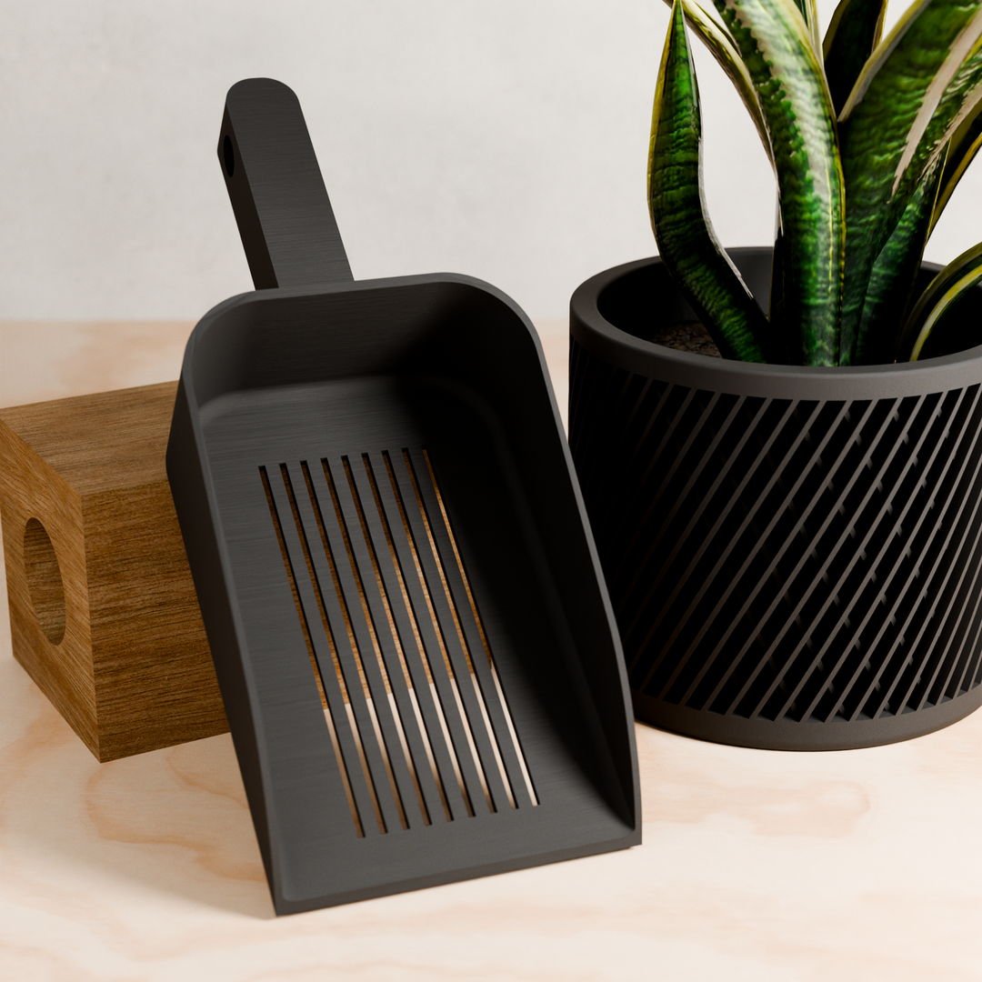 Compostable Bioplastic Soil Shovel, 4.3" x 10.9"