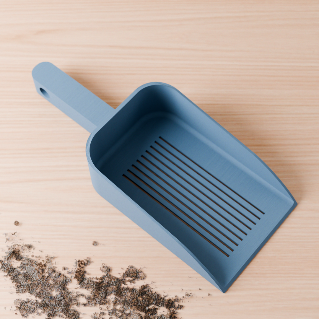 Compostable Bioplastic Soil Shovel, 4.3" x 10.9"