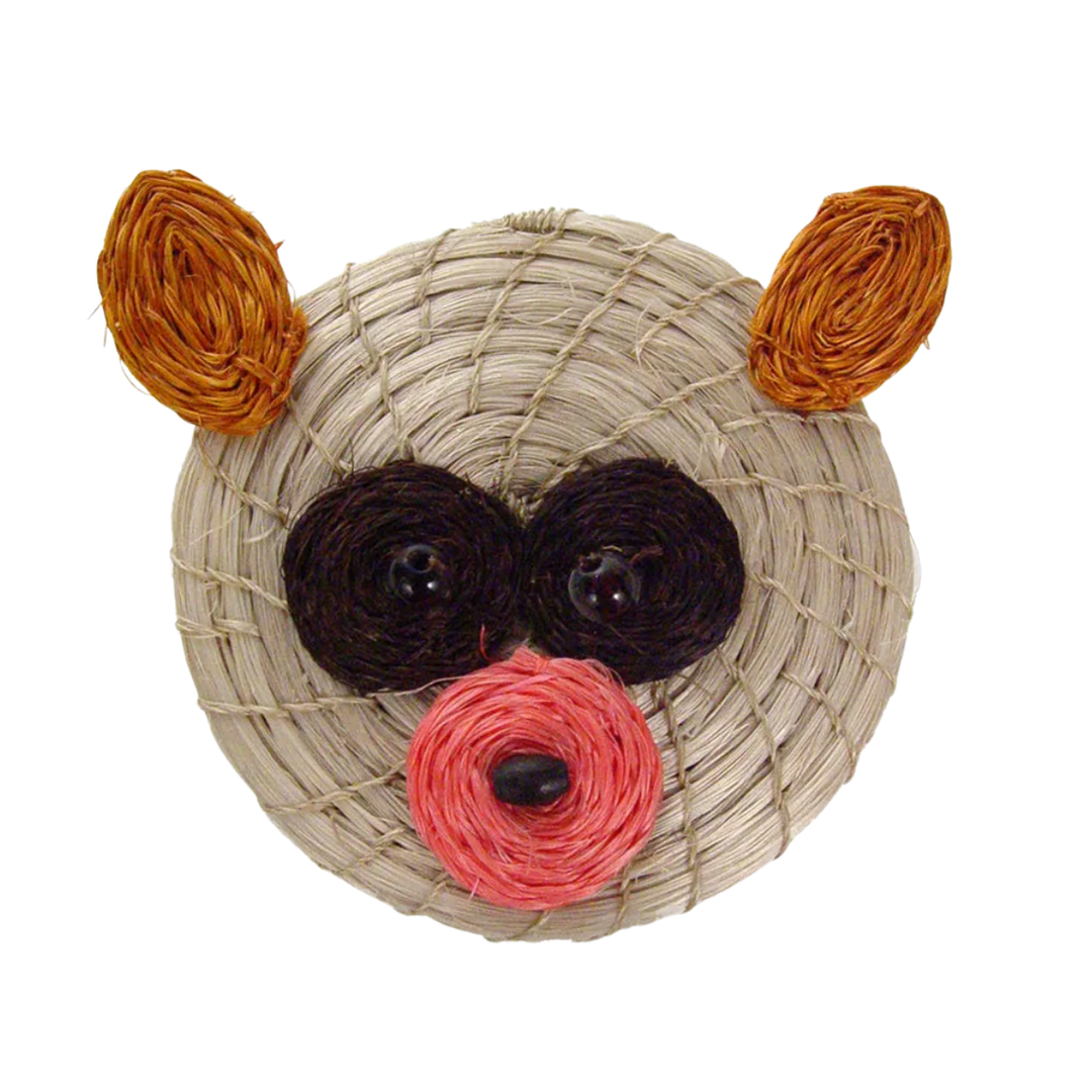 Sisal Lidded Bush Baby Basket