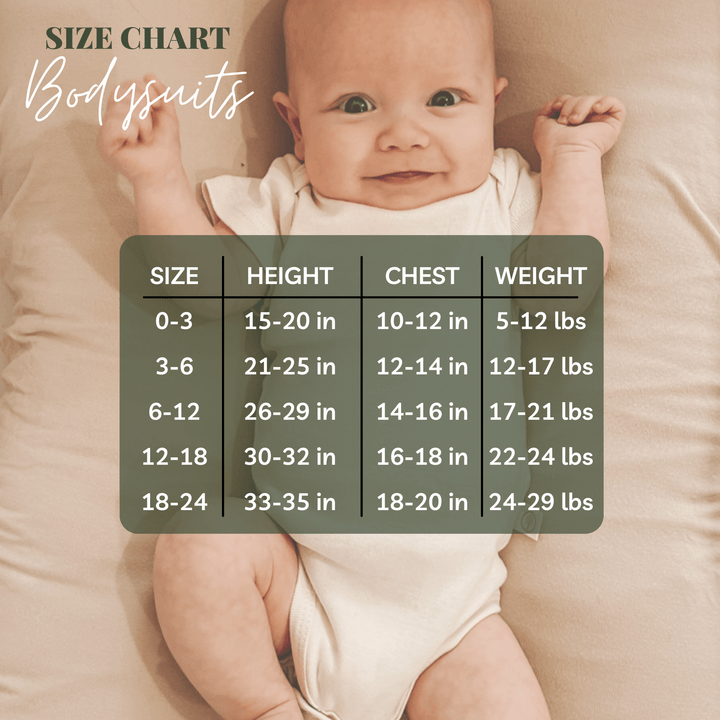 Organic Cotton Sun Waves Baby Bodysuit, Clay