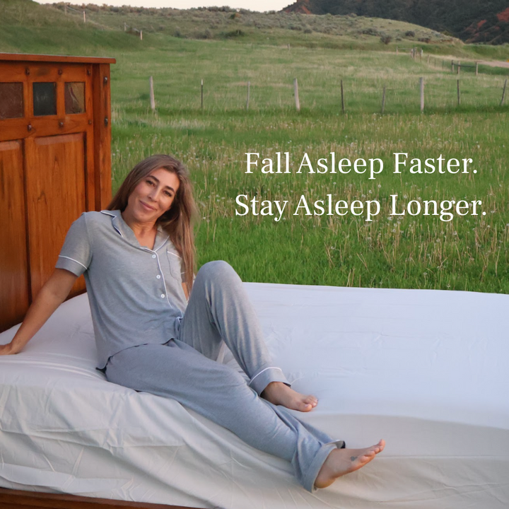 Organic 400TC Silver Fiber Fitted Grounding Sheet