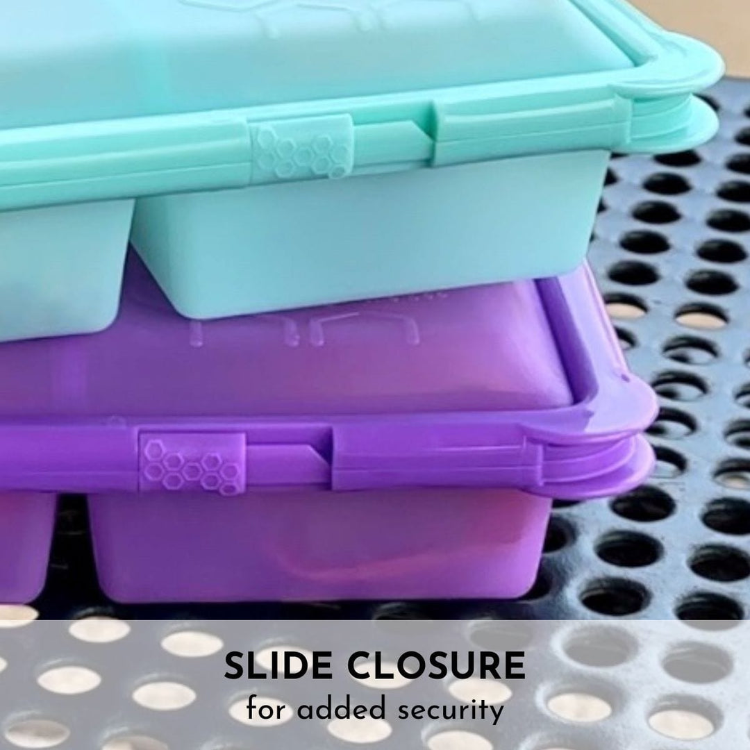 BPA-Free Silicone Bento Food Storage Container, 7"