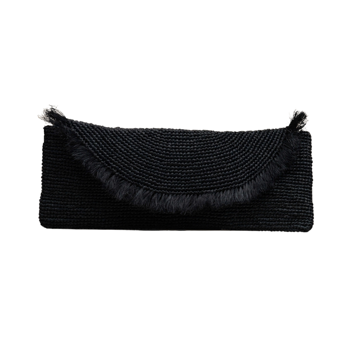 Slim Bamboo East West Clutch