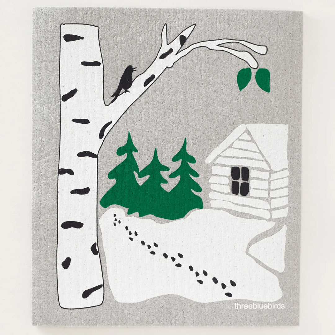 Biodegradable Cellulose &amp; Cotton Household Dishcloth