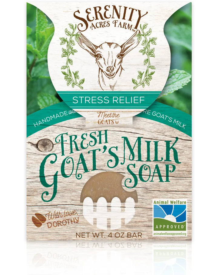 Peppermint Goat Milk Soap Bar