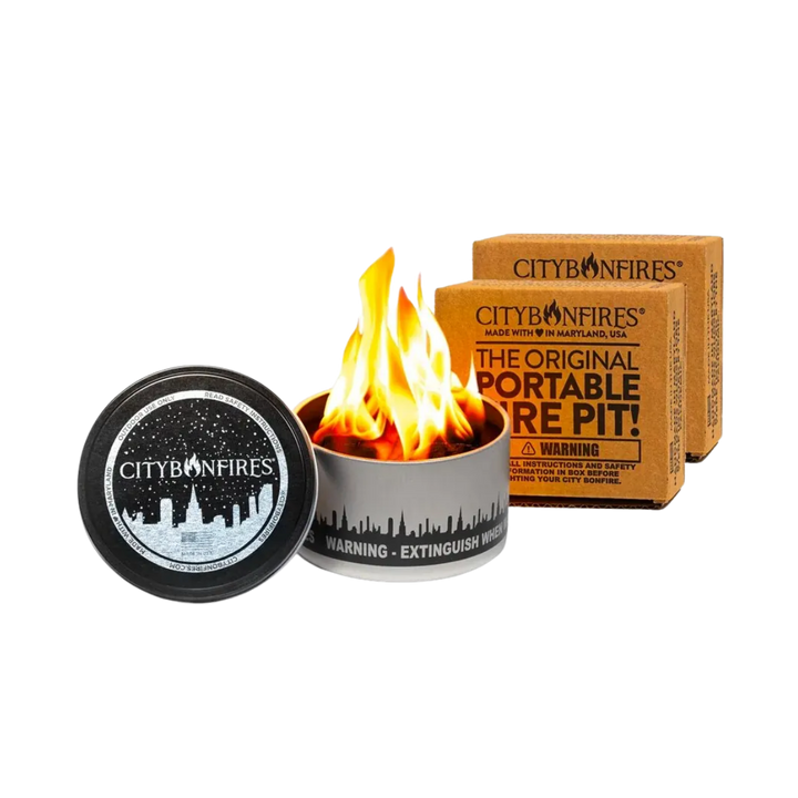 Soy Wax Portable Bonfire Tin