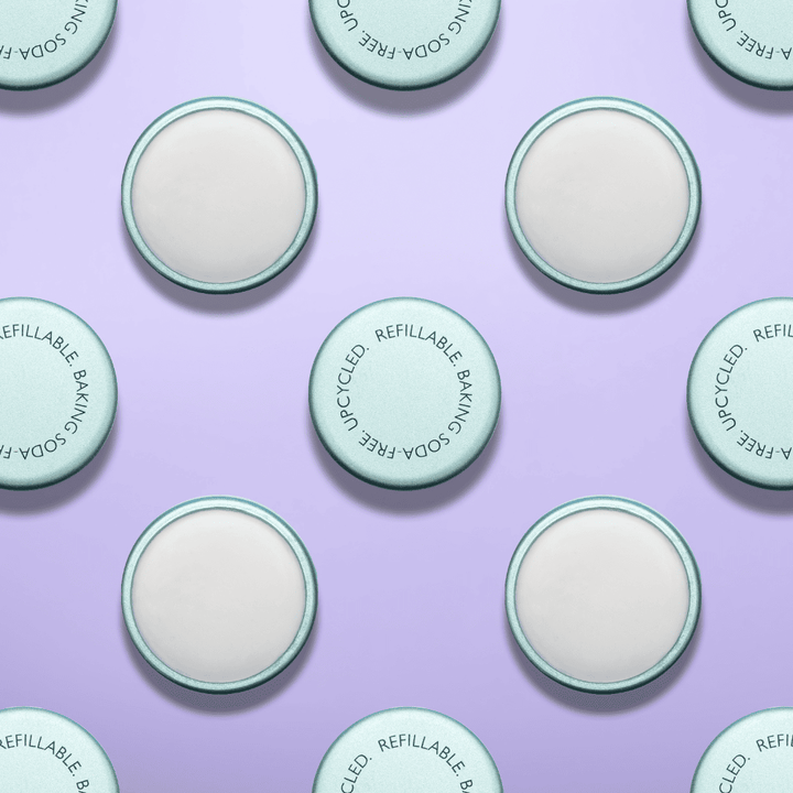 Upcycled Refillable Deodorant, Baking Soda-Free
