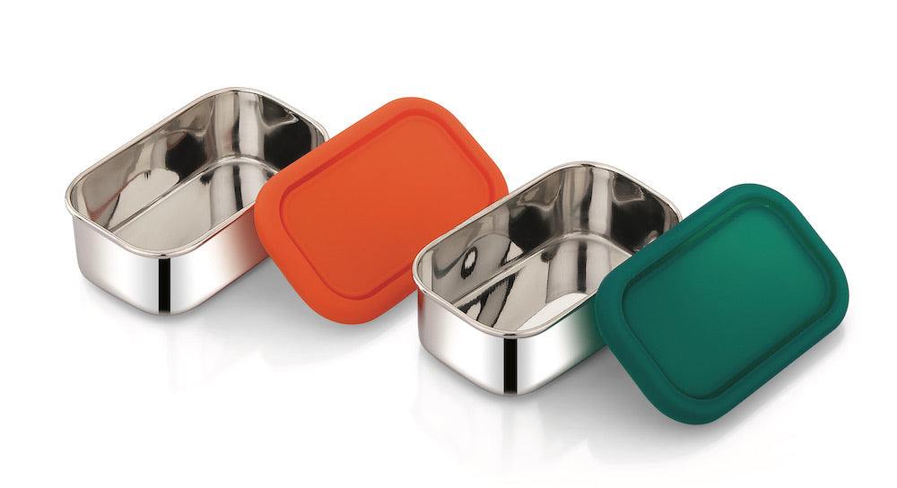 Stainless Steel Food Storage Containers, 5 oz., 2 Ct.