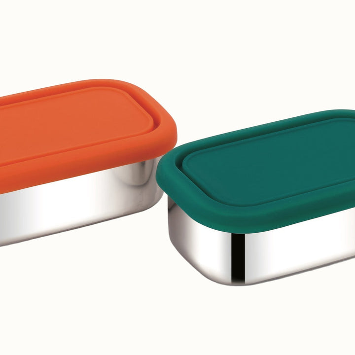 Stainless Steel Food Storage Containers, 5 oz., 2 Ct.