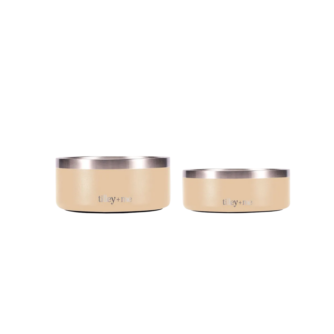Stainless Steel Pet Bowl Set