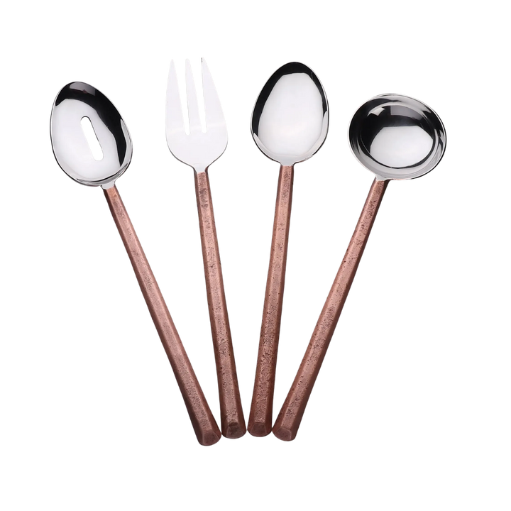 Steel Plateau Hostess Set of Four