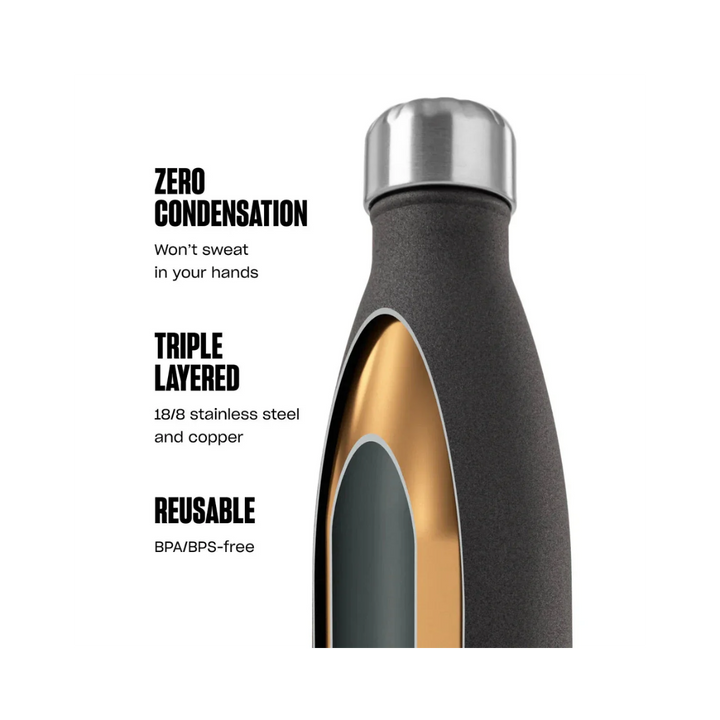 Steel Water Bottle 17 Oz