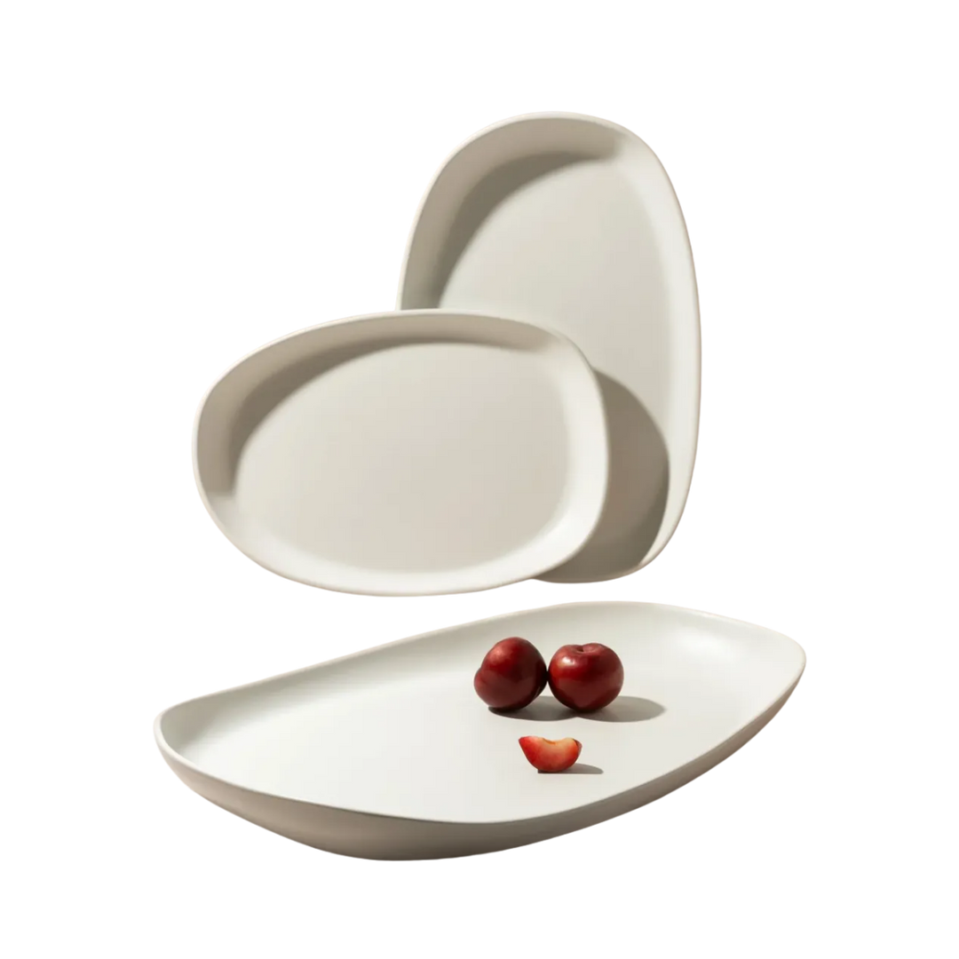 Stoneware Rectangle Serving Platter