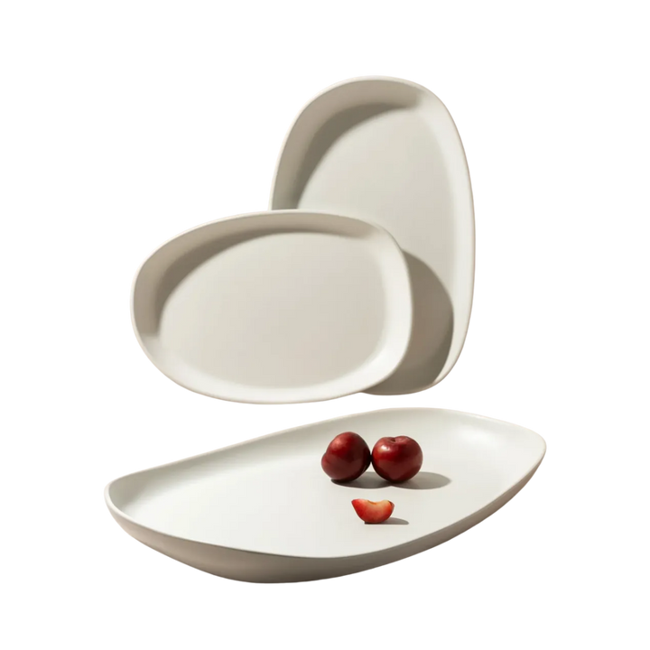 Stoneware Rectangle Serving Platter