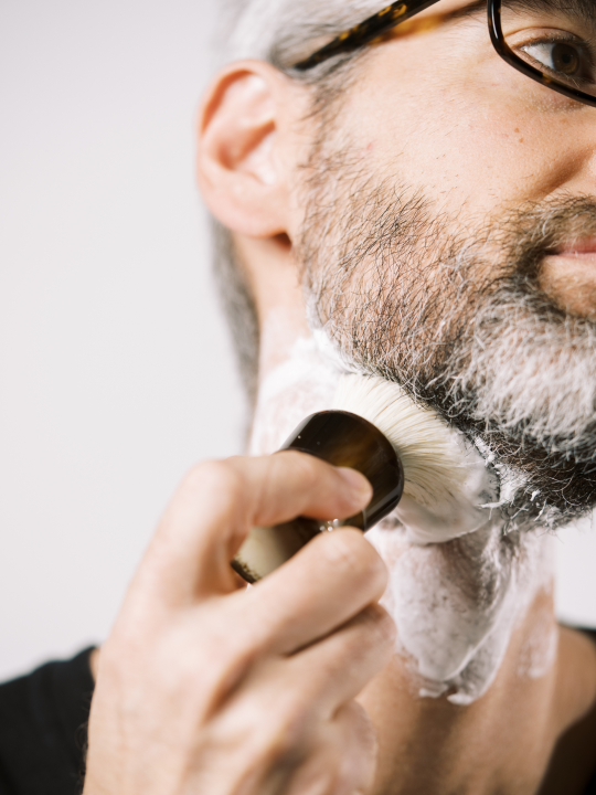 Non-Toxic Marble Shaving Bowl &amp; Grooming Kit