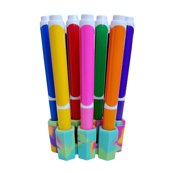 FDA Silicone Grip-Tight Marker Storage Organizer