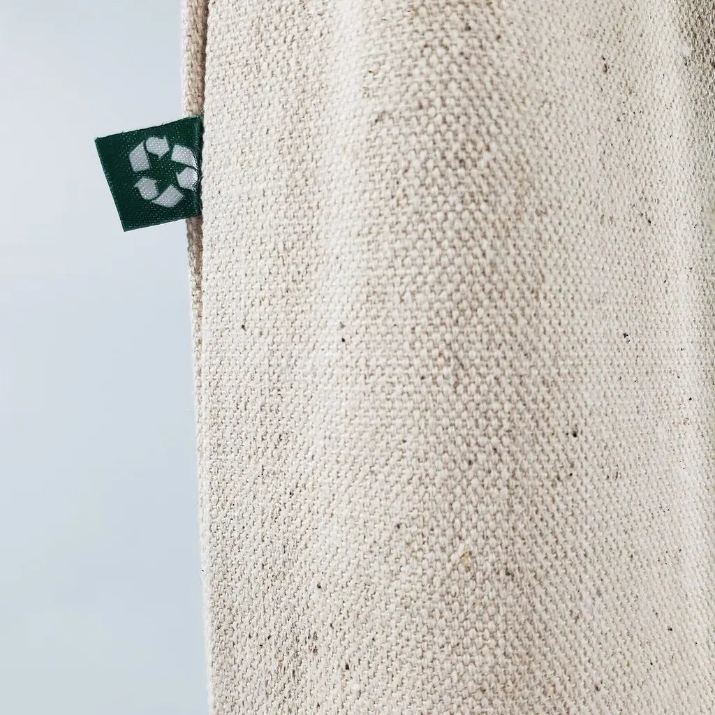 Recycled Cotton Multipurpose Tote Bag, Natural