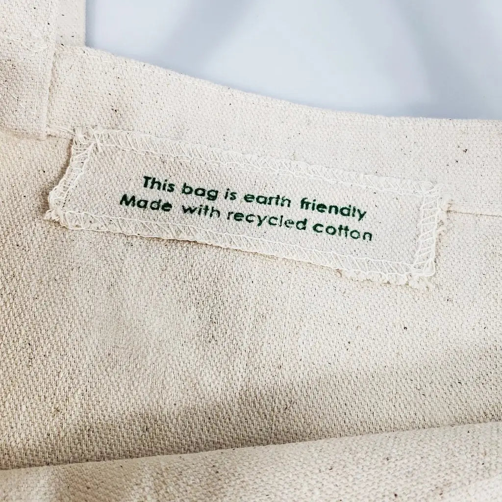 Recycled Cotton Multipurpose Tote Bag, Natural